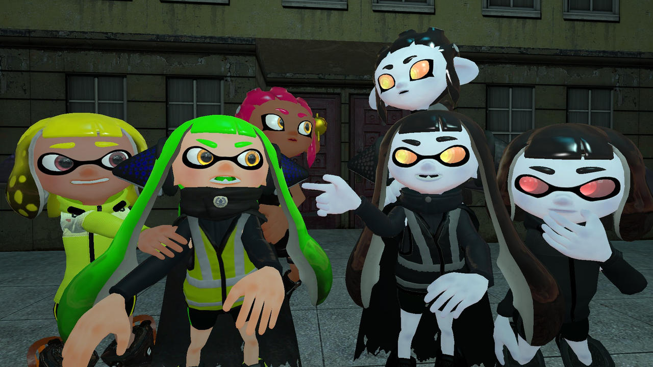 Gmod Splatoon Agents meet's Tarling Agents by SuperfireGmod on DeviantArt