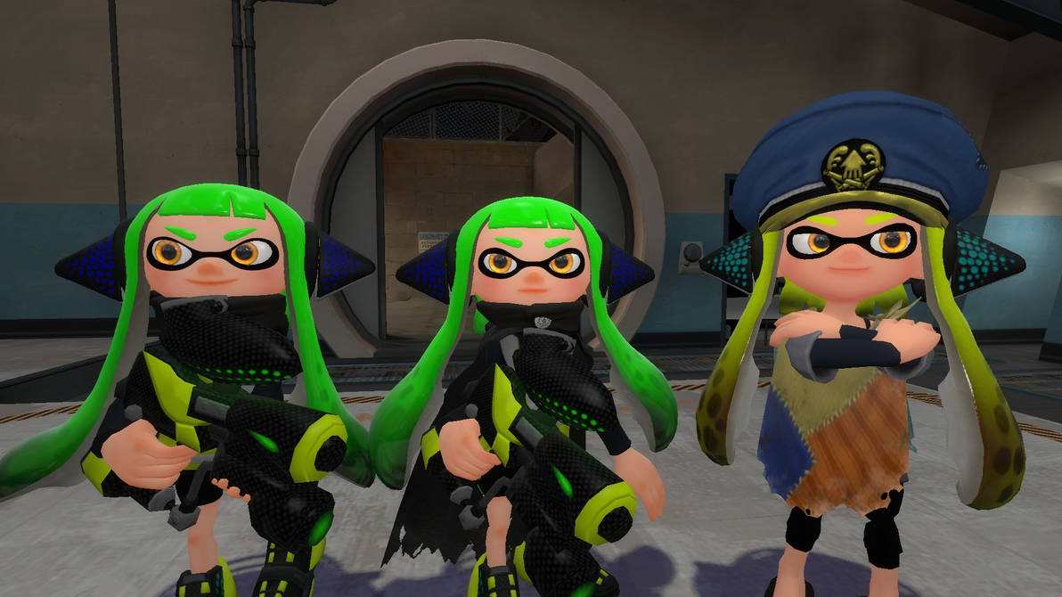 Gmod Splatoon Evolution of Agent 3/Captain 3 by SuperfireGmod on DeviantArt