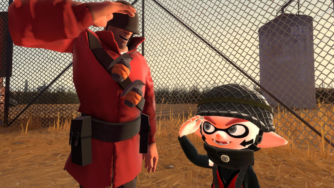 Splatoon Inkling Gmod Gmod Tf2/Splatoon Soldier and Inkling Soldier by SuperfireGmod on ...