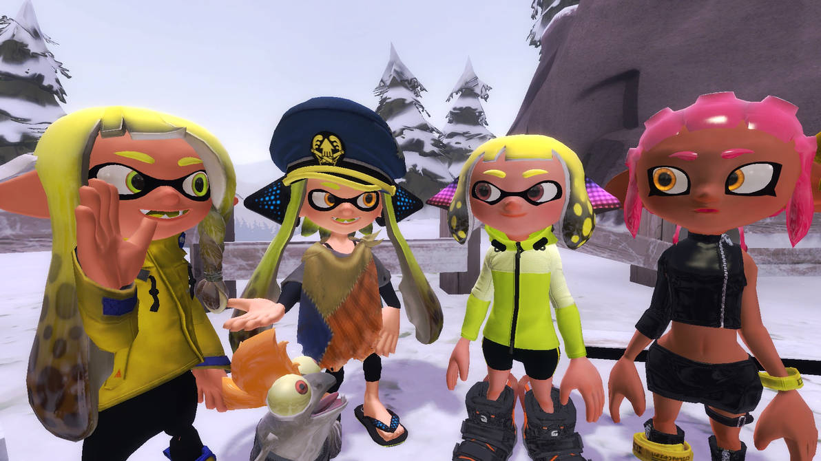 Gmod Splatoon Agent 4 and 8 meet's New Agent 3 by SuperfireGmod on ...