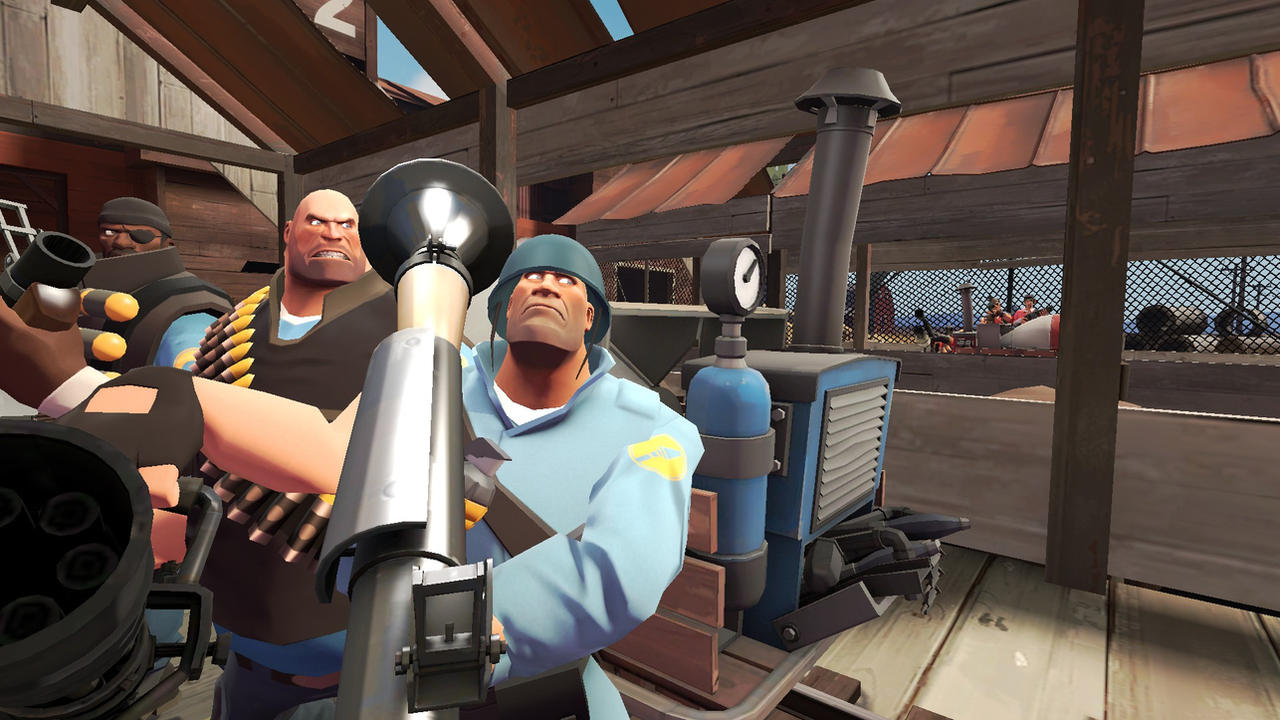 Gmod Tf2 Payload Race at 2fort? by SuperfireGmod on DeviantArt