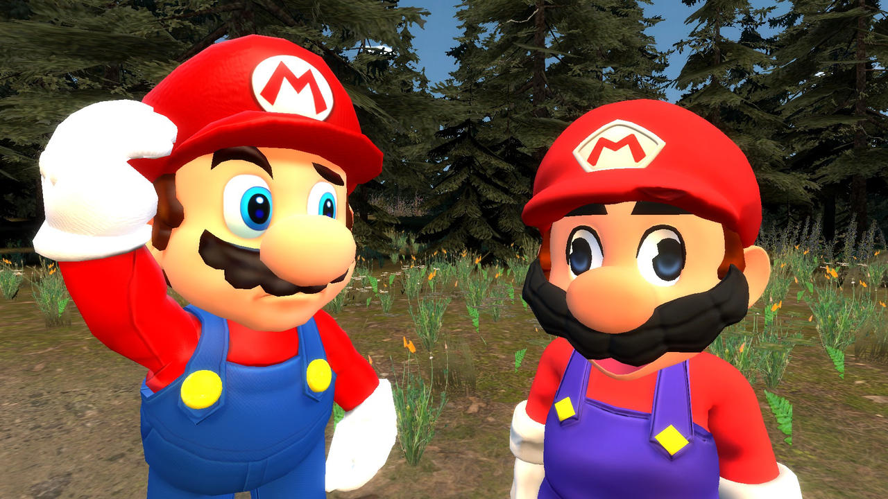 Gmod Smg4 Super Mario Meet's Smg4 Mario by SuperfireGmod on DeviantArt