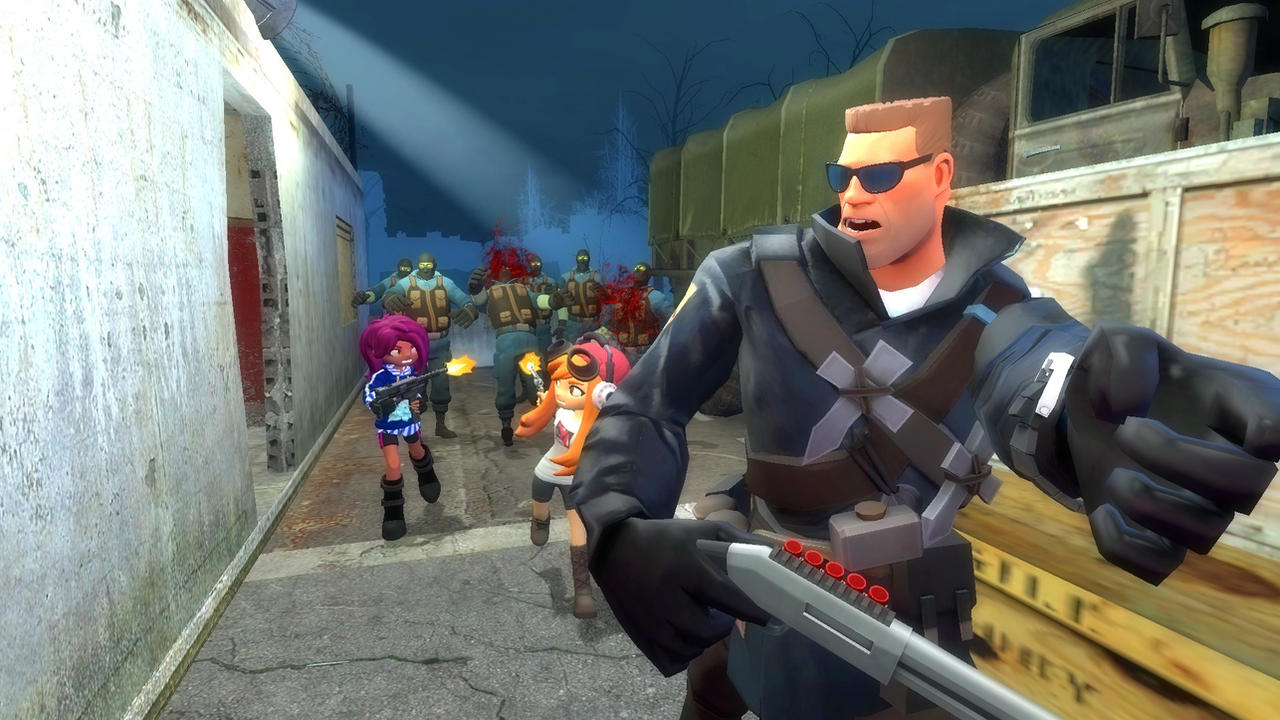 Tf2 Cod Zombies Gmod Tf2/Smg4 Zombie Escape by SuperfireGmod on DeviantArt
