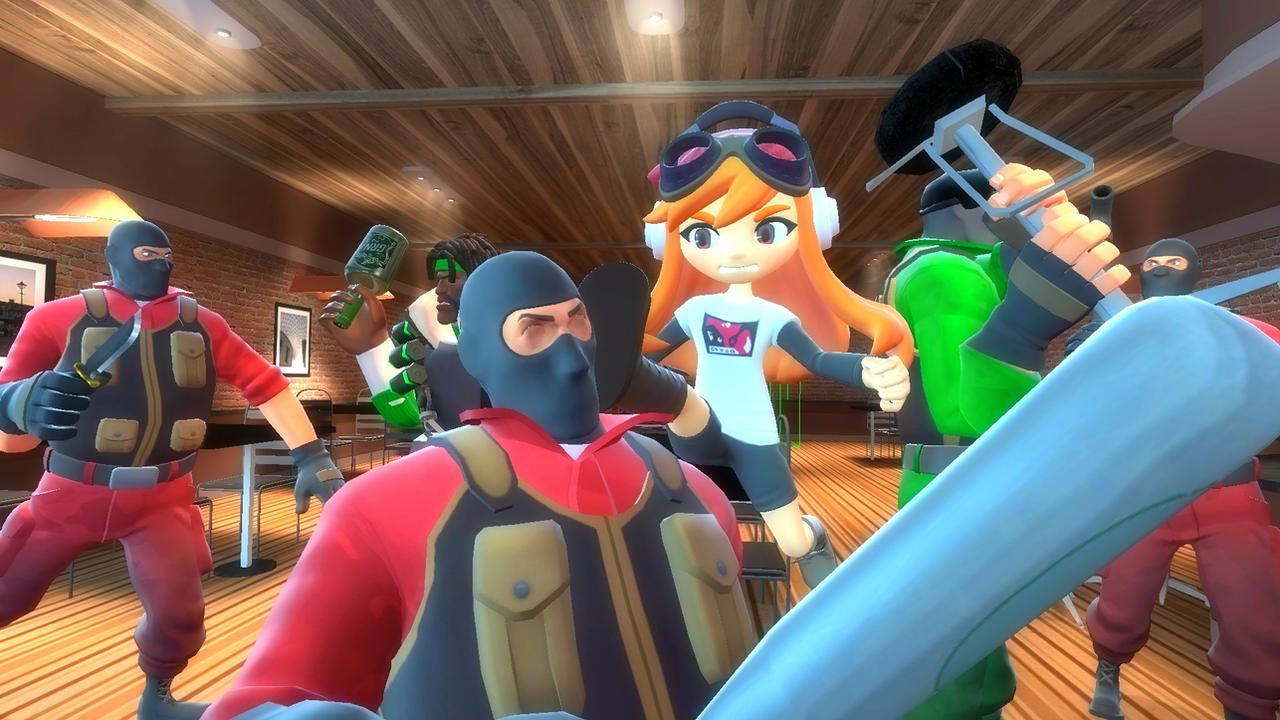 Gmod Boxing Gmod Smg4/Tf2 Bar Fight by SuperfireGmod on DeviantArt
