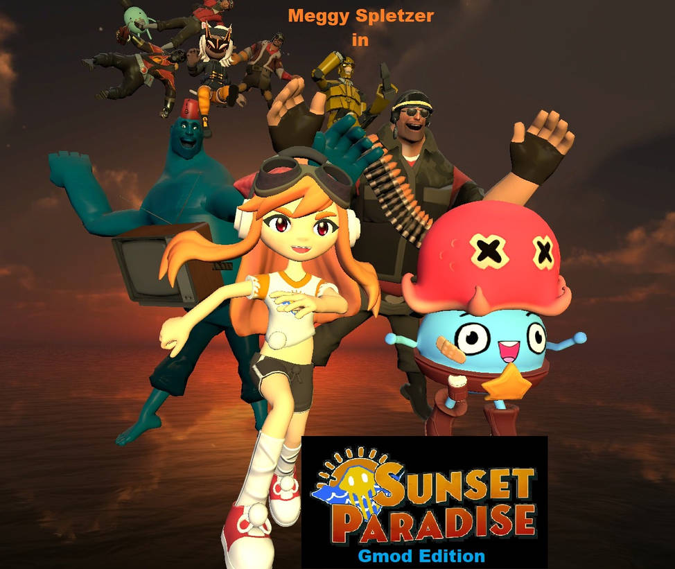 Gmod Smg4/SP Sunset Paradise Gmod Edition Poster by SuperfireGmod on ...