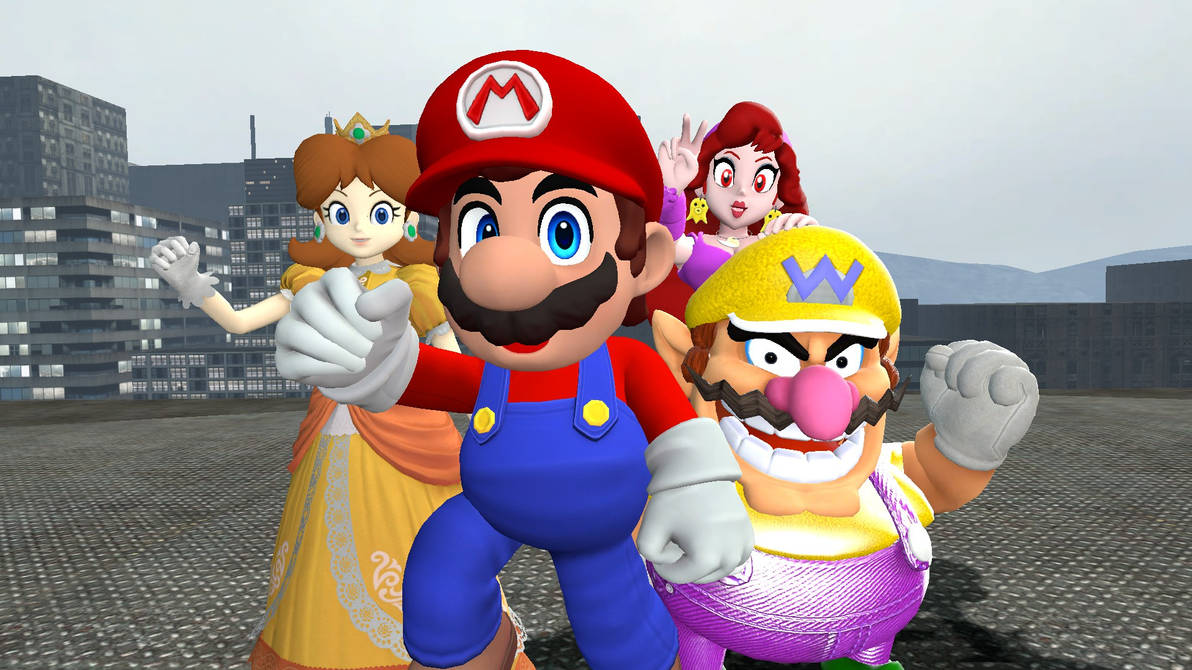 Gmod Marie Model Gmod Super Mario Land 35th Anniversary by SuperfireGmod on DeviantArt