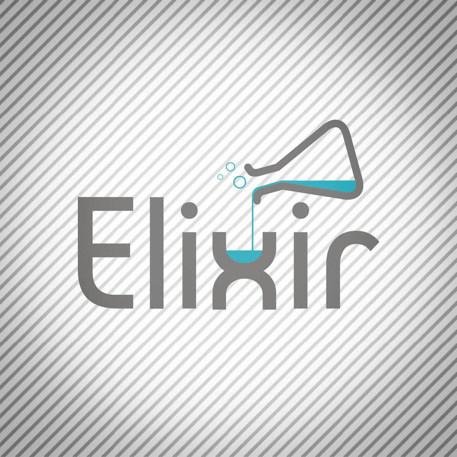 Olixir Logo logo Elixir by Blagoveshchenskaya on DeviantArt