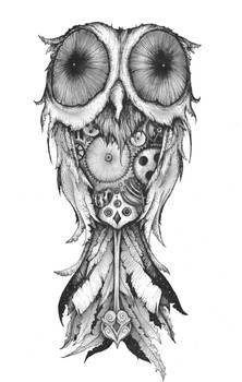 Clockwork owl