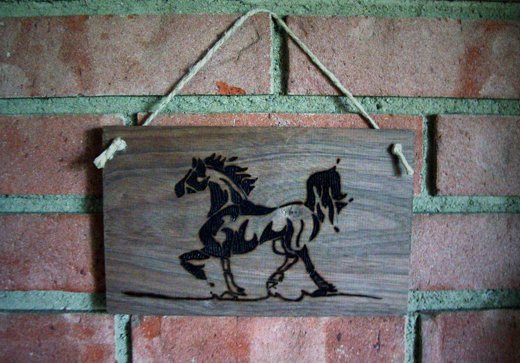 Pyrography Walnuts Tribal Horse Walnut Pyrography by tayleaf on DeviantArt