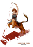 Sadie The Tiger by mamasaurus