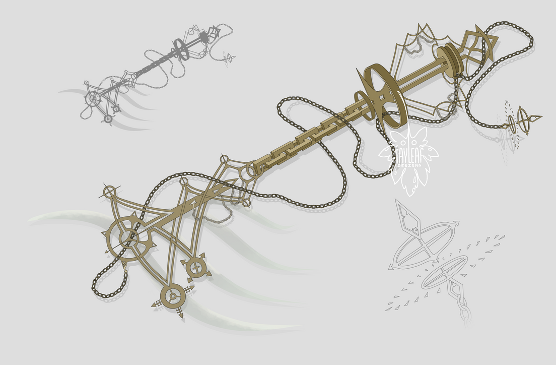 Keyblade Design by tayleaf on DeviantArt