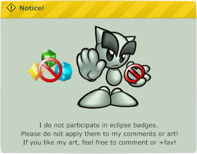 I don't participate in badges.