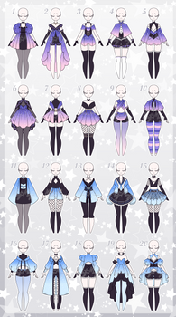 Outfit Adoptable Batch 134 - Closed