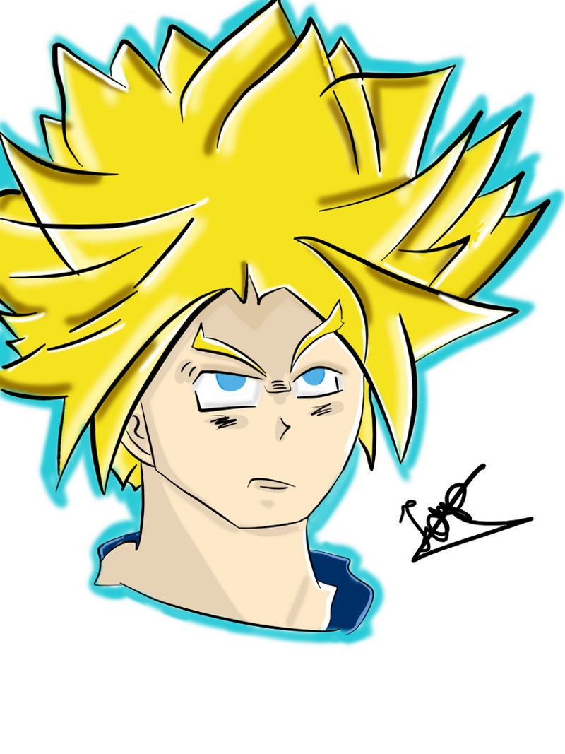 Future Trunks SSJ Rage by ionepolis on DeviantArt