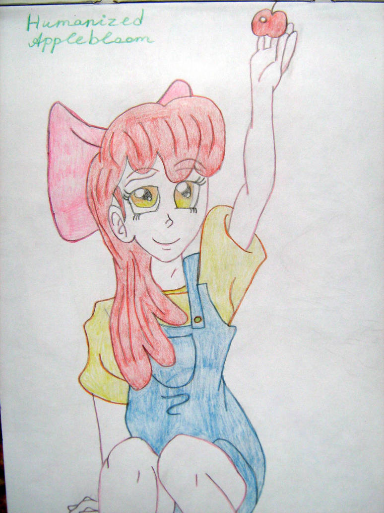 Humanized Apple Humanized Applebloom by RainbowDash20cooler on DeviantArt