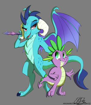 Ember and Spike