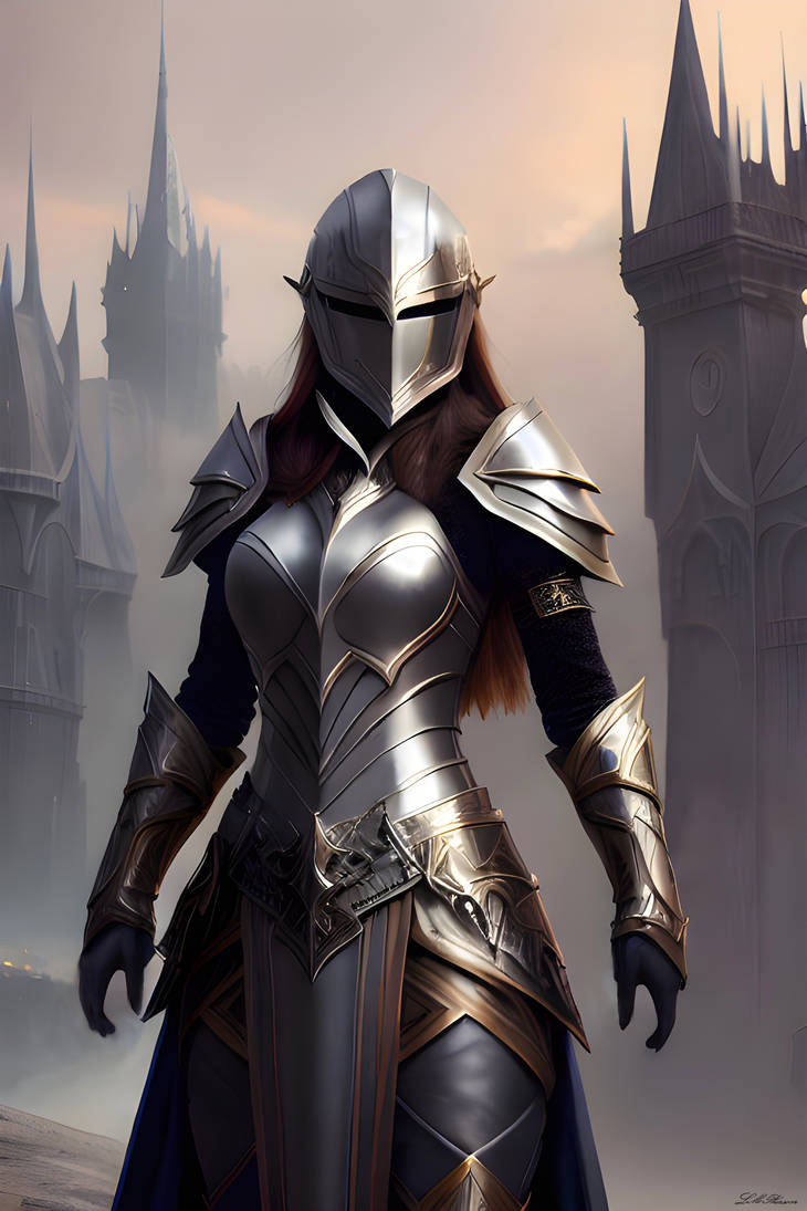 Elven Knight by Vyerran on DeviantArt