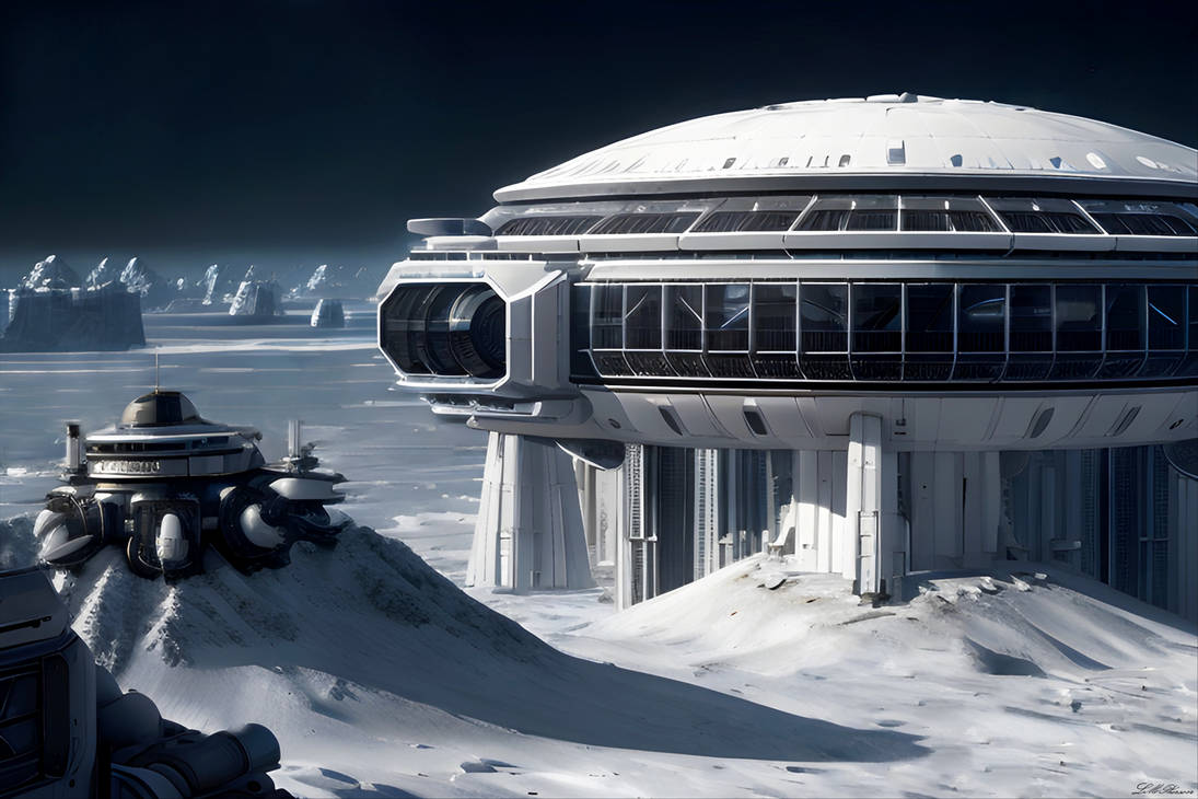Lunar Base by Vyerran on DeviantArt