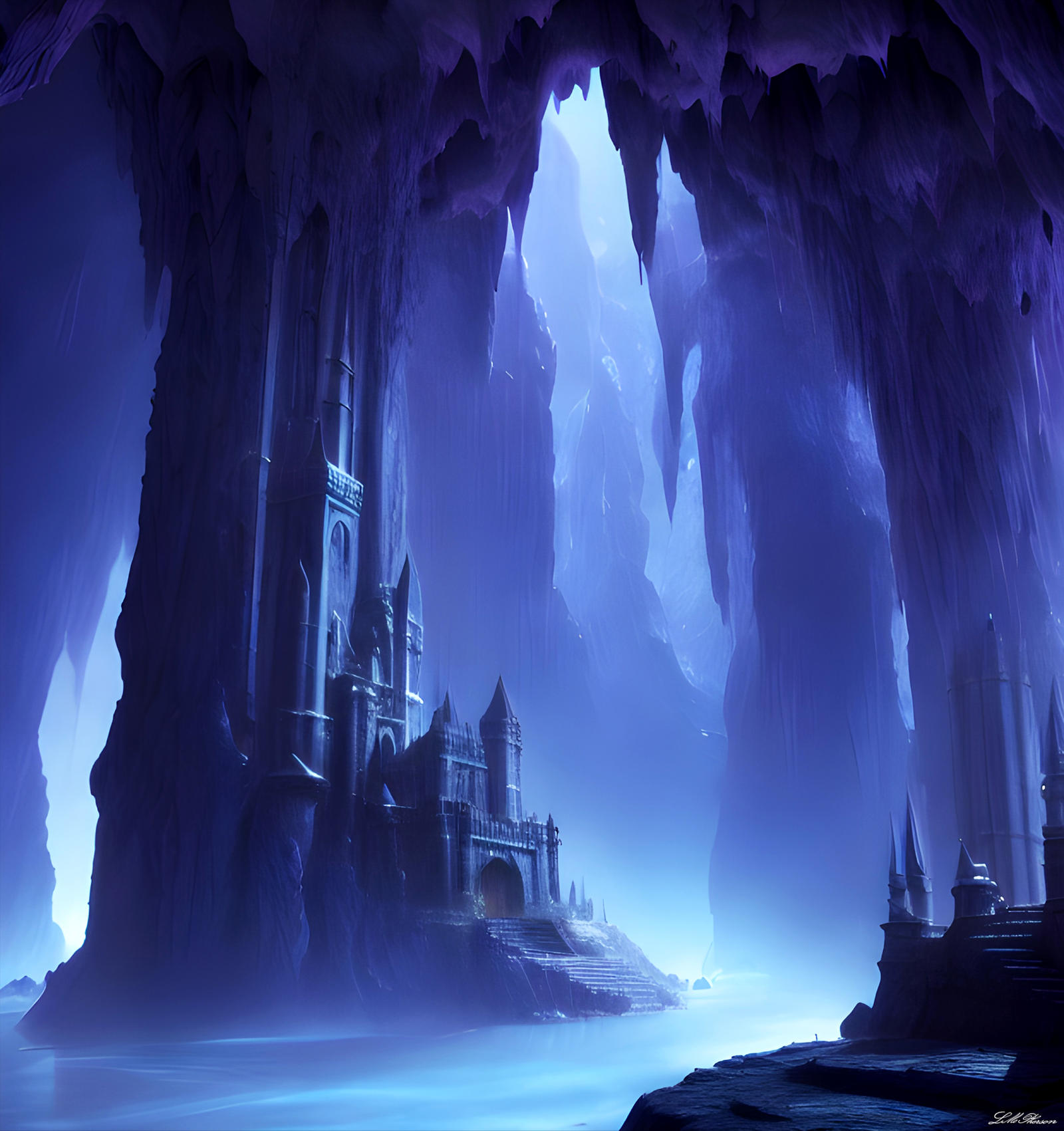 Underdark River Fort by Vyerran on DeviantArt