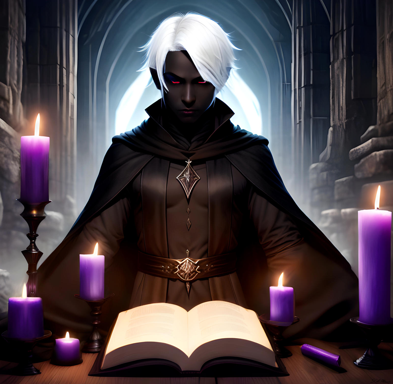 Drow Wizard By Vyerran On DeviantArt Drow wizard by vyerran on deviantart