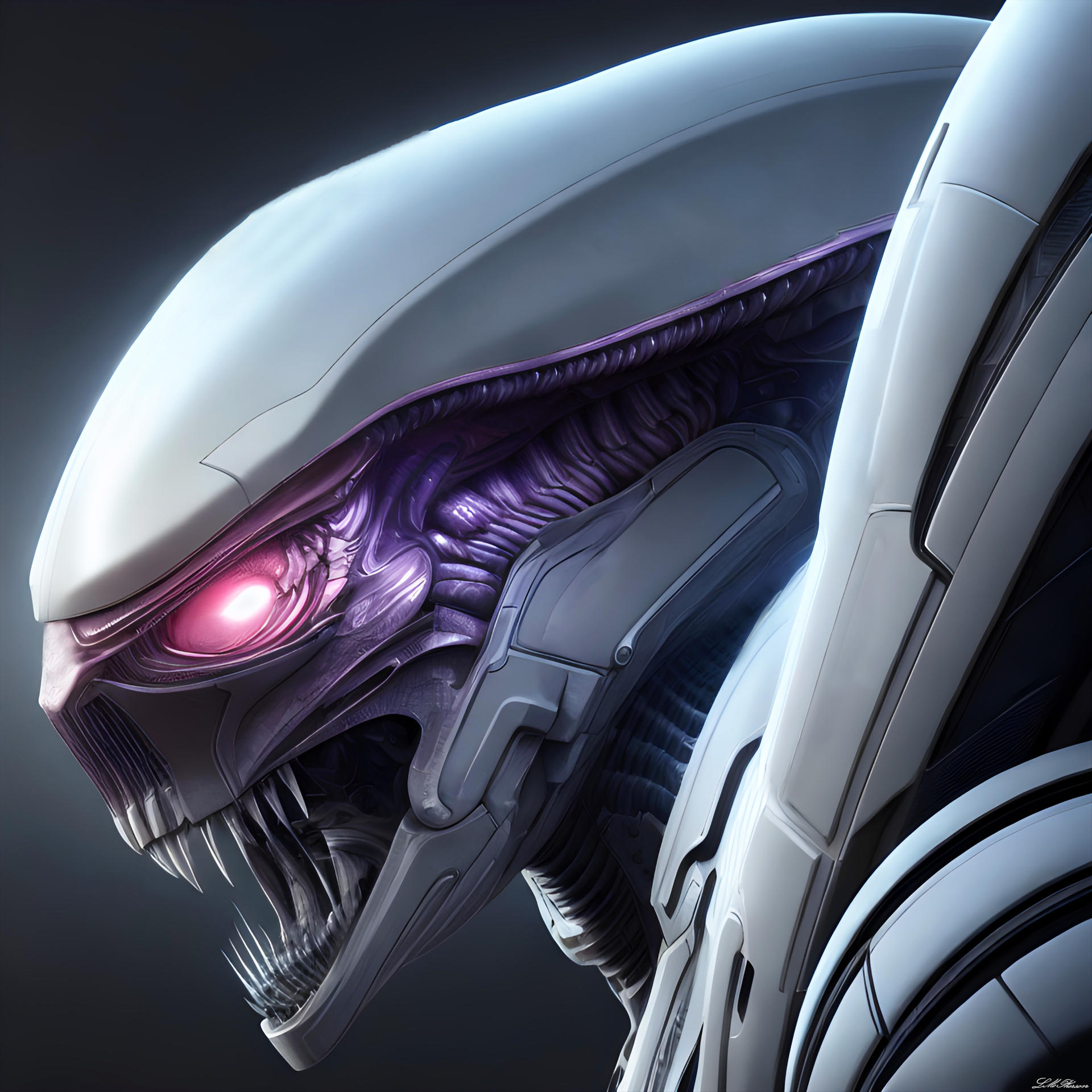 Xenomorph Using Computer Cybernetic Xenomorph by Vyerran on DeviantArt