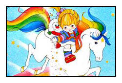 Rainbow Brite Stamp by katamariluv