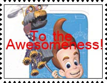 Jimmy Neutron To the Awesomeness stamp