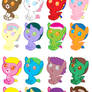 FREE Baby Pony Adoptables(1 2 4 9 on reserve)