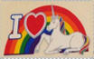 I Love Unicorns stamp by katamariluv