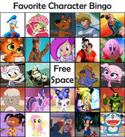Favorite Character Bingo pt. 2 by katamariluv