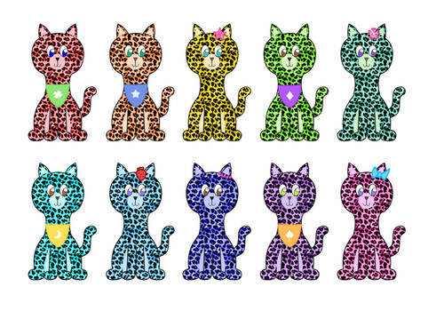 NYP Rainbow Leopard Cats(6/10 open)
