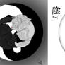 Draw it again, ying yang wolf