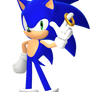 Sonic ring pose.