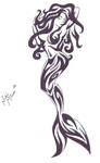 Mermaid Tattoo by RazorSharp92788