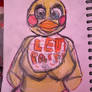 Toy chica day 16