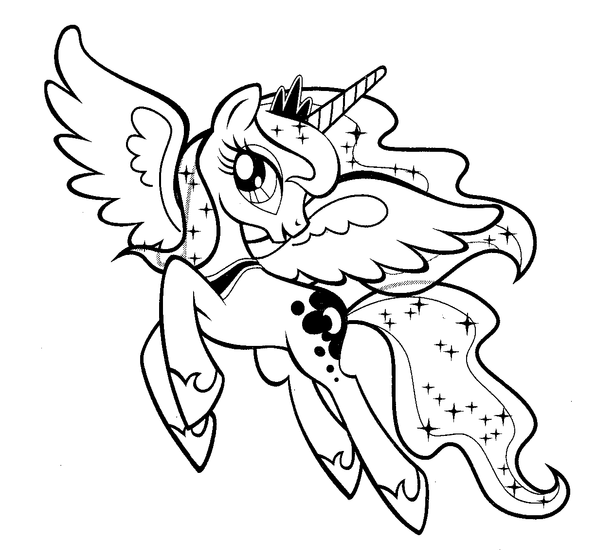 046 MLP My Little Pony coloring page by magnificent-coloring on DeviantArt