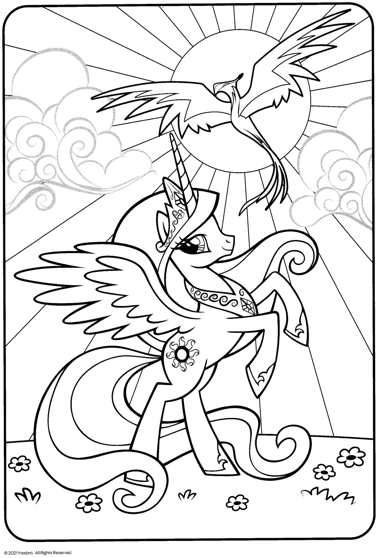 07 MLP My Little Pony coloring page by magnificent-coloring on DeviantArt