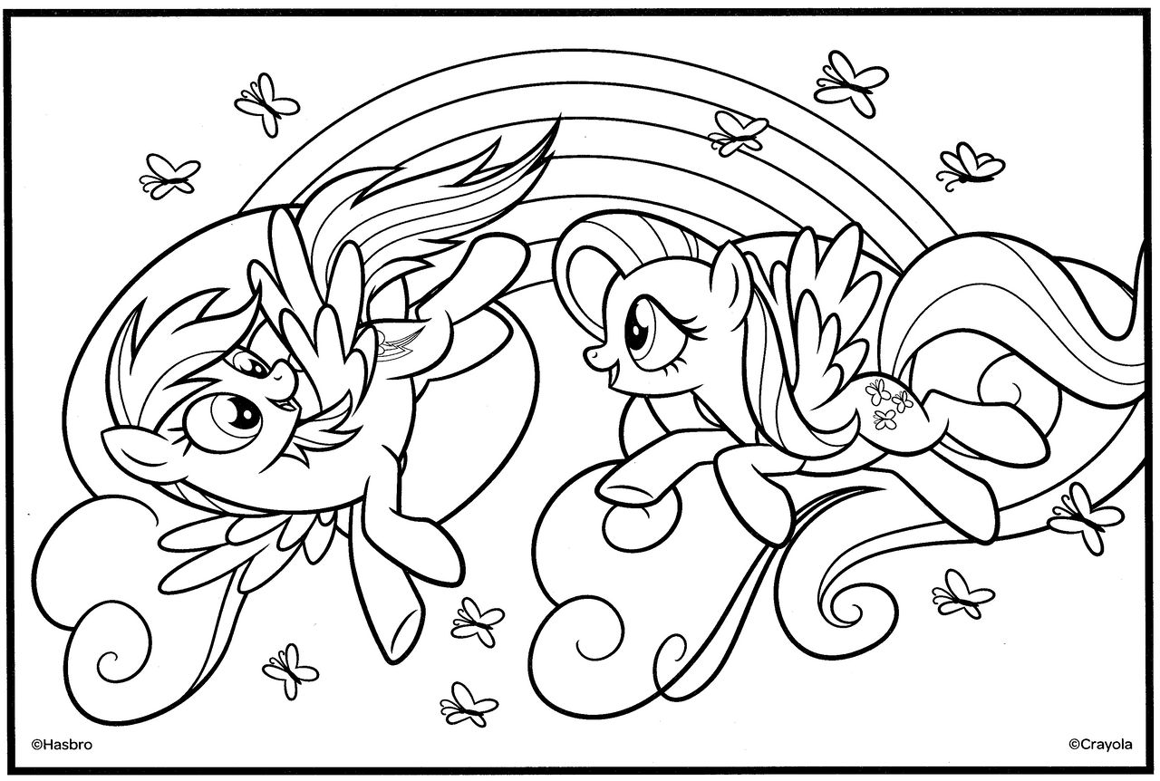 My Little Pony Coloring Sheets - Beauty Through Imperfection