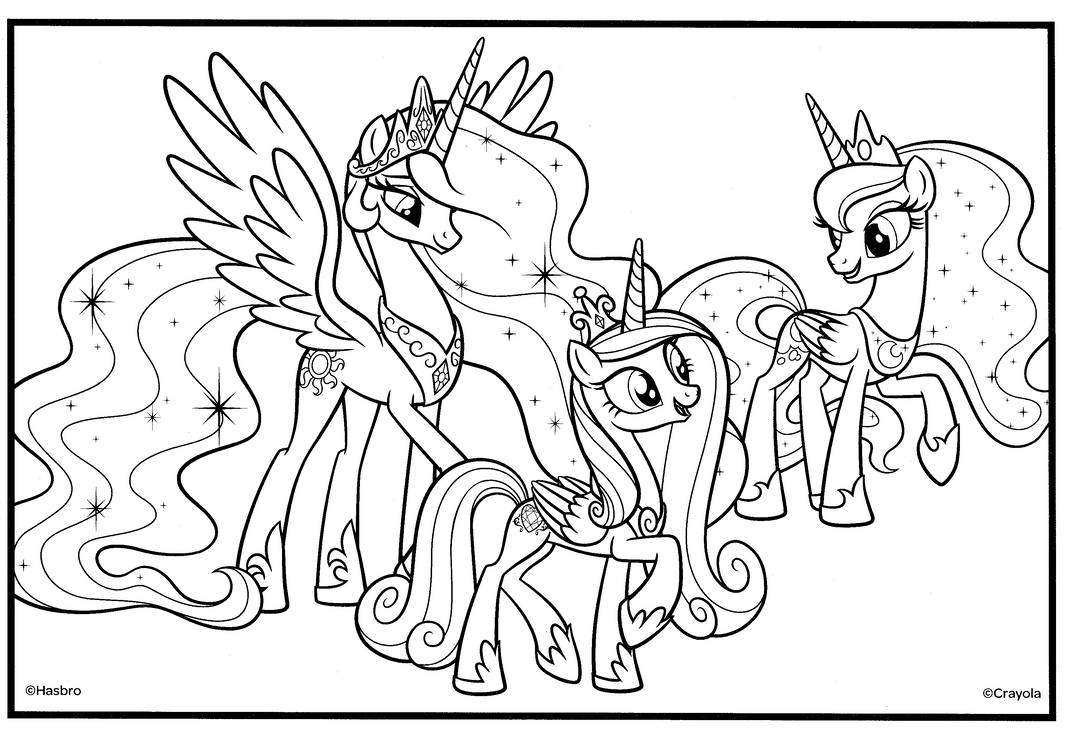 046 MLP My Little Pony coloring page by magnificent-coloring on DeviantArt