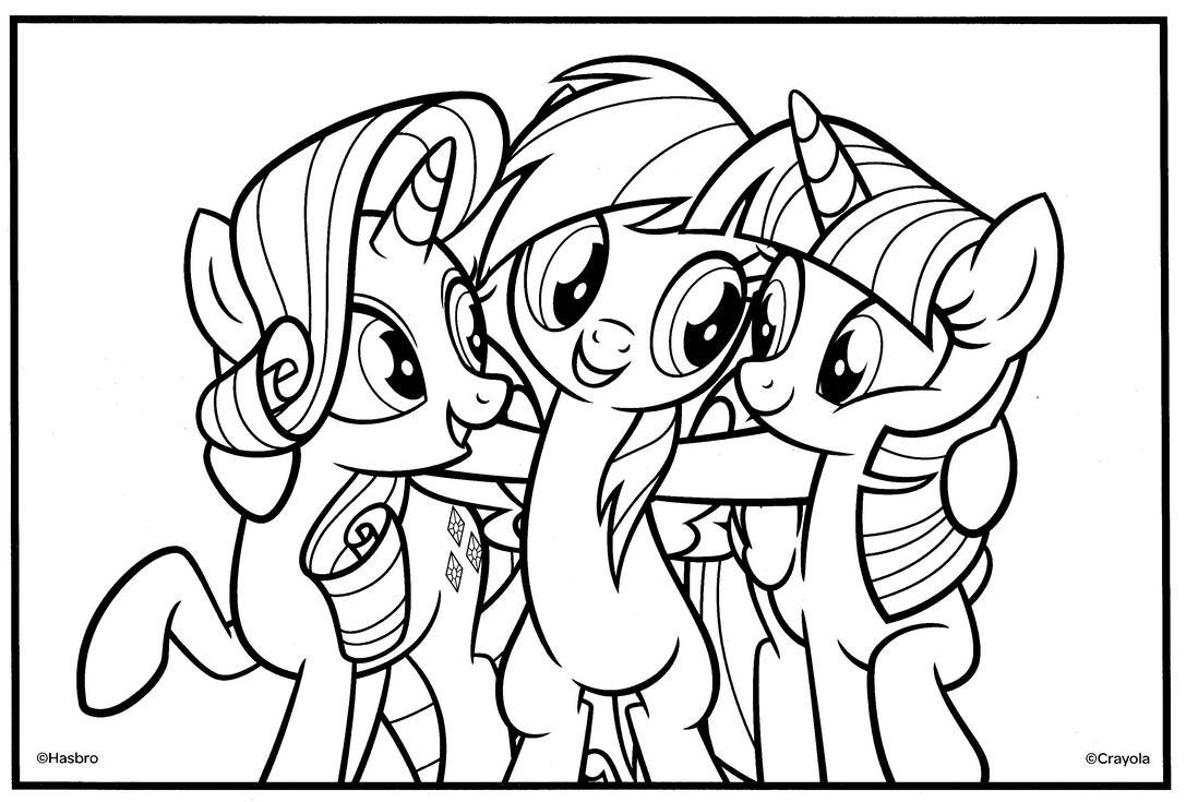 Mlp Colorig My Little Pony Coloring Pages Deviantart
