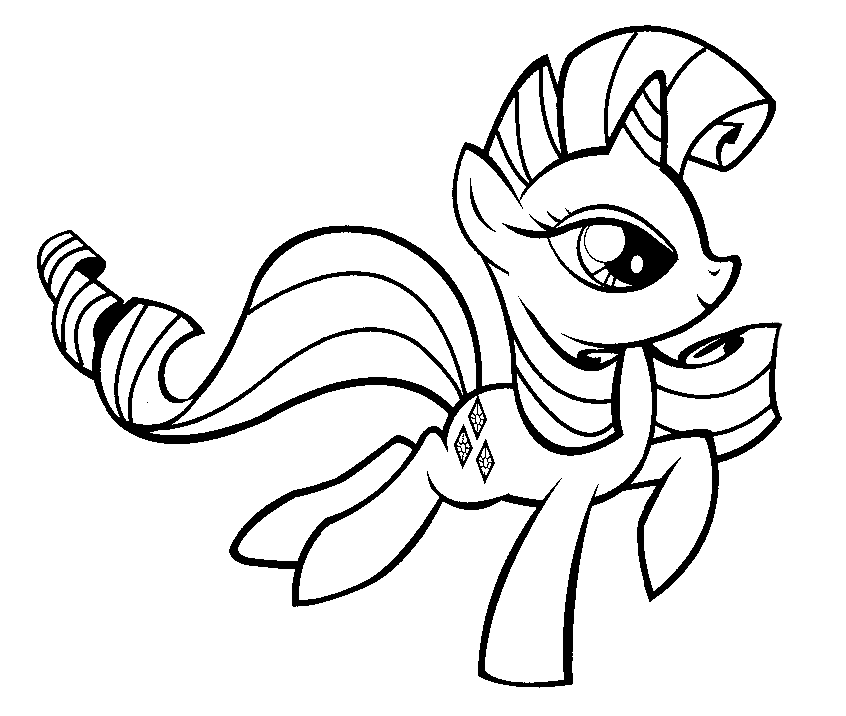 07 MLP My Little Pony coloring page by magnificent-coloring on DeviantArt