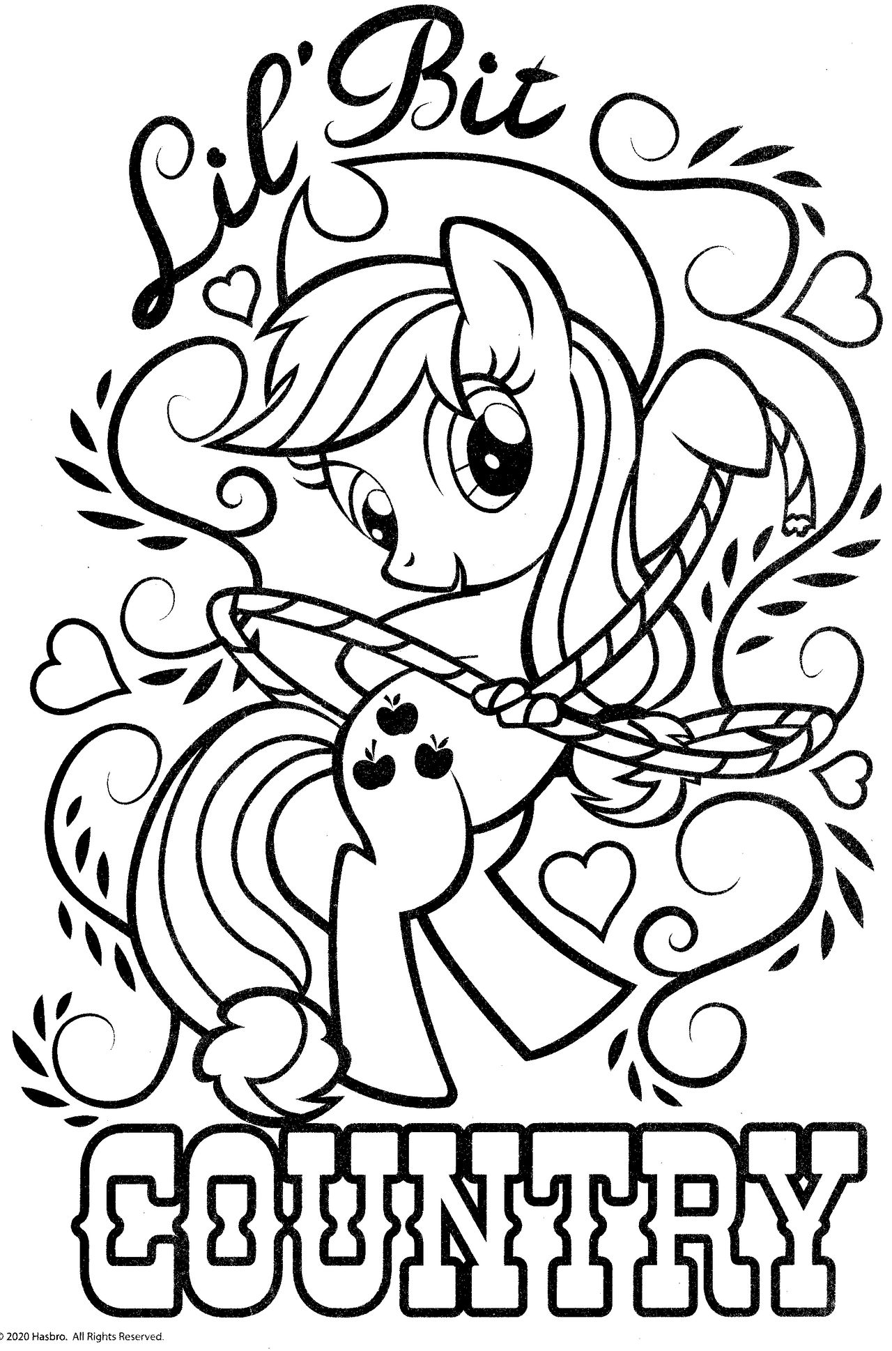 024 MLP My Little Pony coloring page by magnificent-coloring on DeviantArt