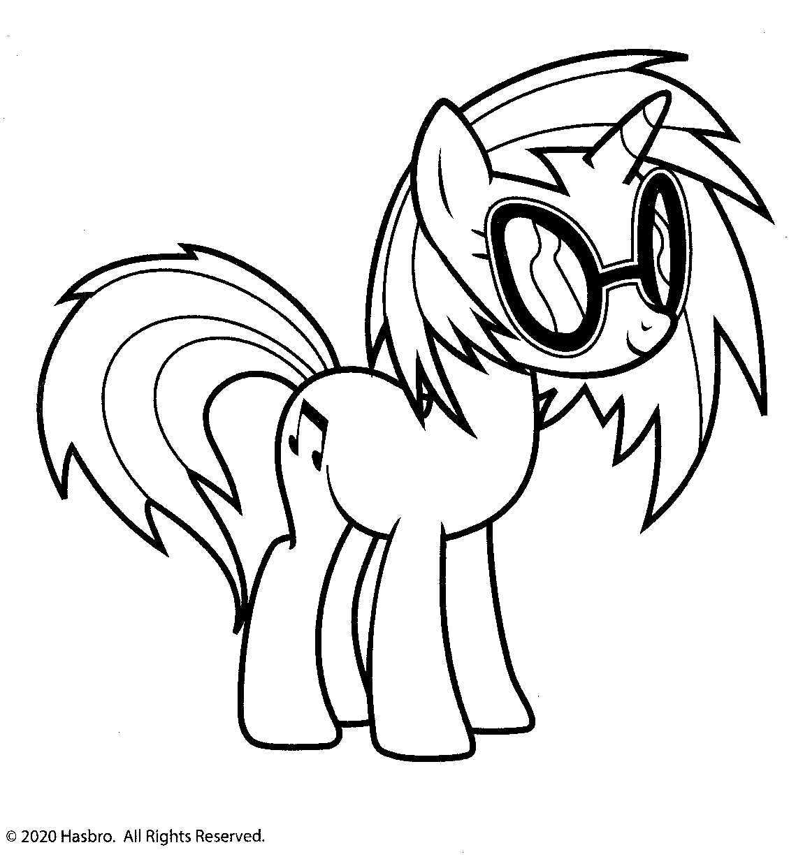 07 MLP My Little Pony coloring page by magnificent-coloring on DeviantArt