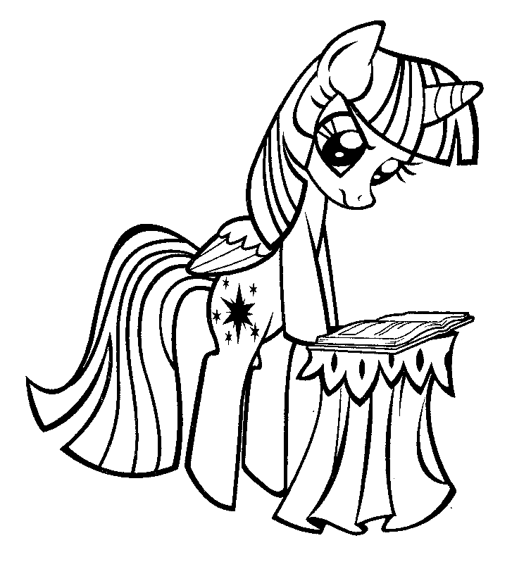 07 MLP My Little Pony coloring page by magnificent-coloring on DeviantArt