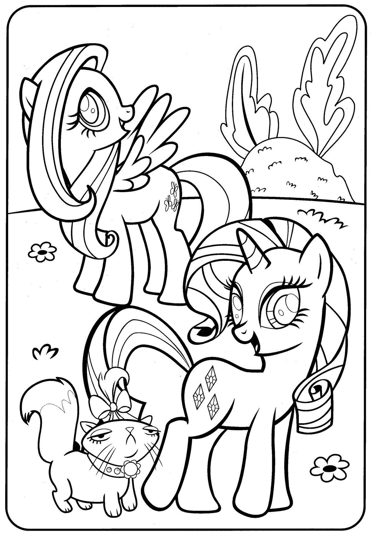 Mlp Colorig 102 MLP My Little Pony coloring page by magnificent-coloring on DeviantArt