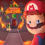 Mario fired Bowser house