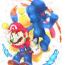 Super mario sunshine fanart