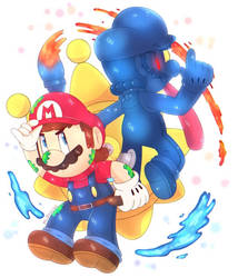 Super mario sunshine fanart