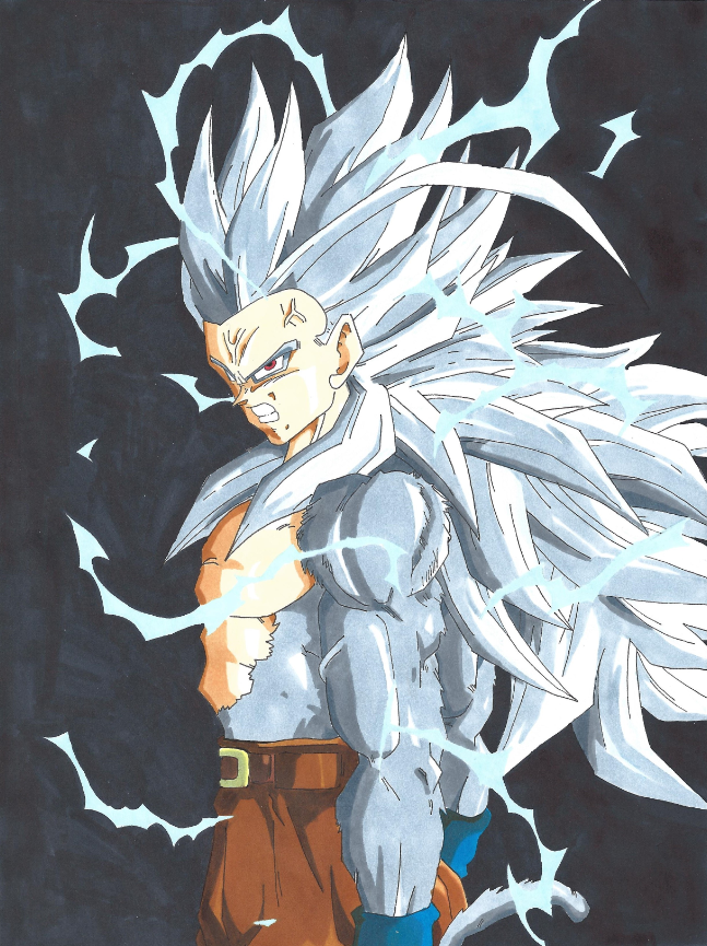 son gohan ssj5 by 876216505 on DeviantArt