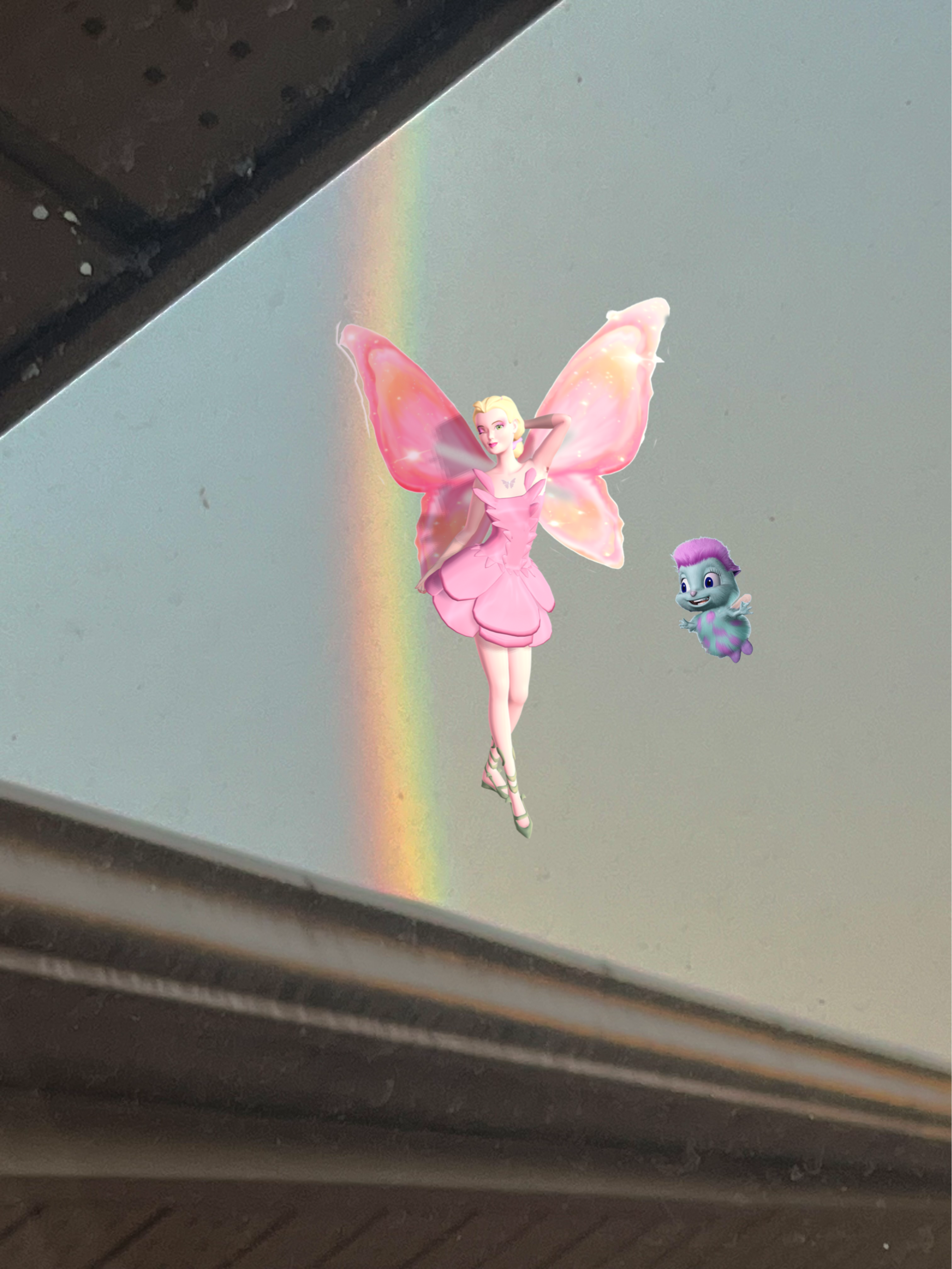 Elina and bibble are outside my window by Katelynluvsart3251 on